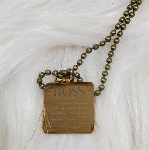 BOSS Necklace